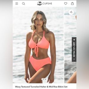 NWT cupshe swimsuit